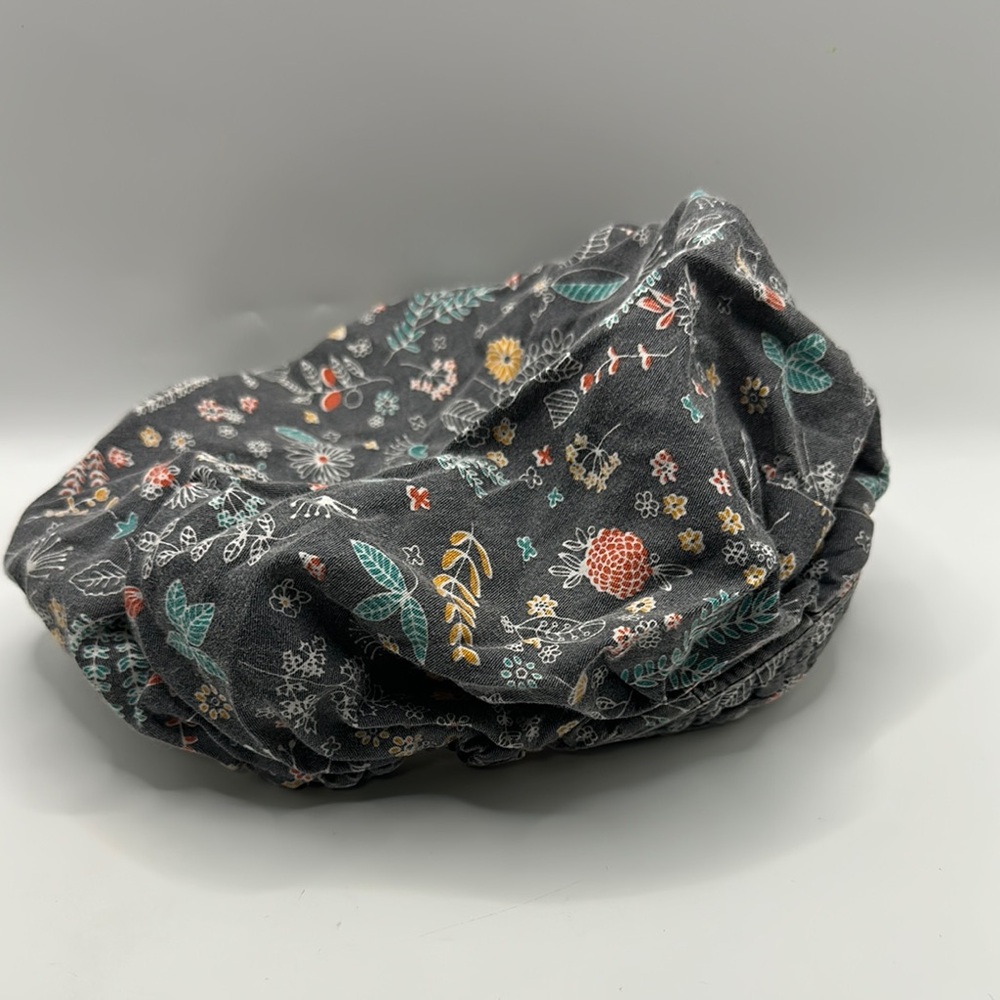 Women’s Floral Surgical‎ Scrub Cap Adjustable Drawstring Bouffant Hat One Size